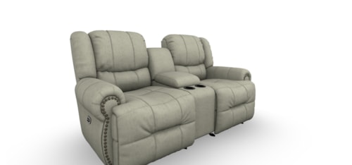 Traditional Power Space Saver Loveseat