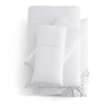 Malouf Rayon From Bamboo Pillowcase Queen White Pillowcase