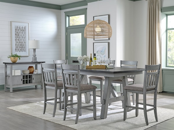 7-Piece Gathering Table Set