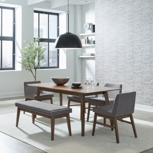 Contemporary 6-Piece Dining Set