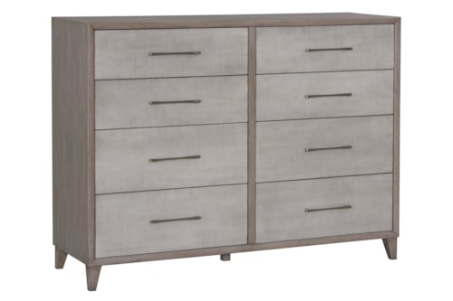 Coastal Eight Drawer Chest