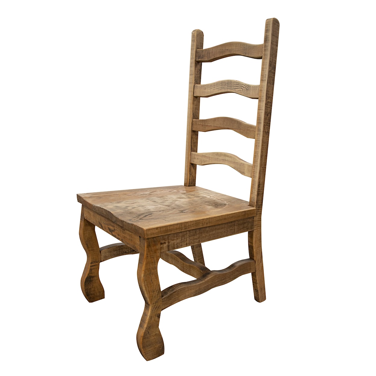 International Furniture Direct Marquez Solid Wood Chair