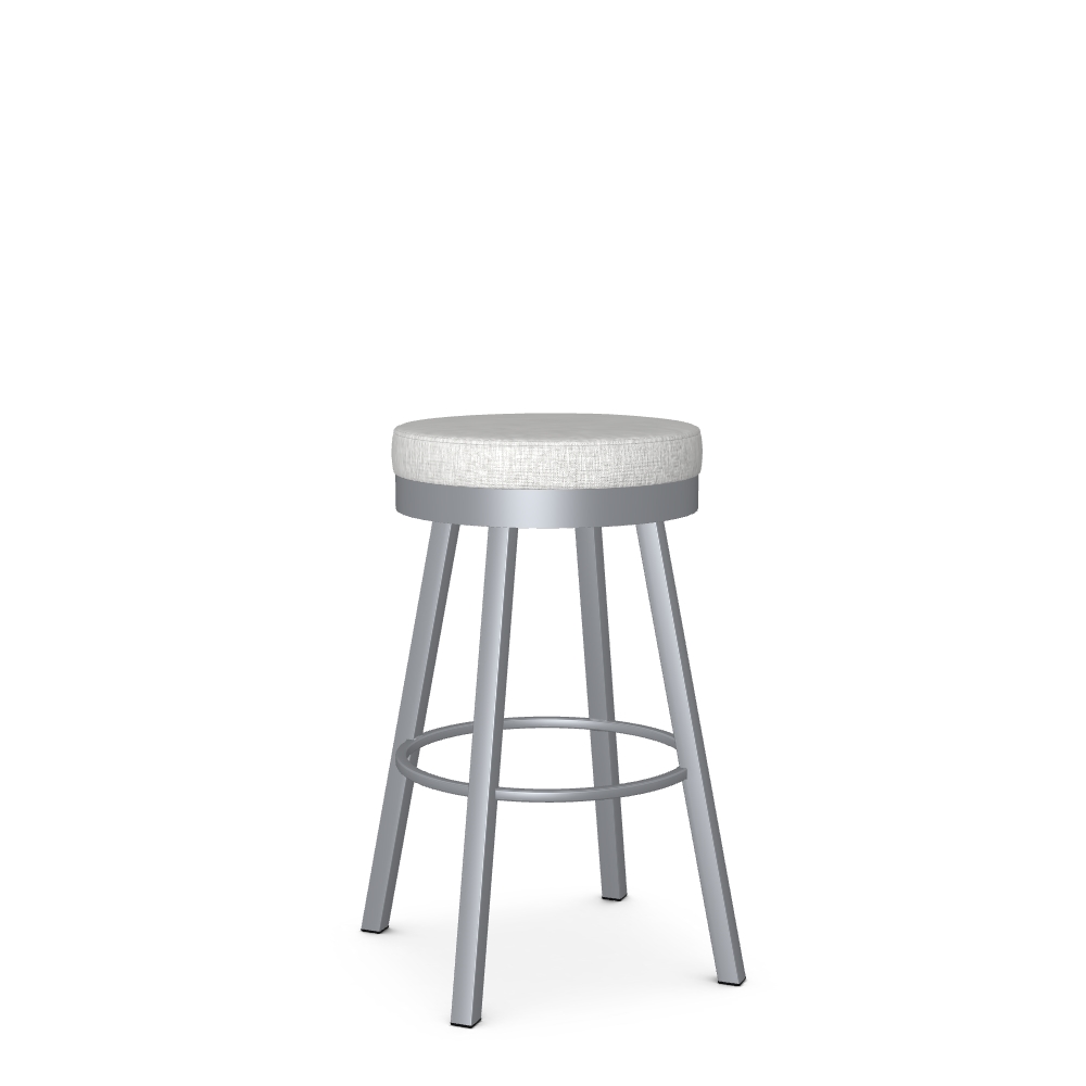 Upholstered Bar Height Swivel Stool