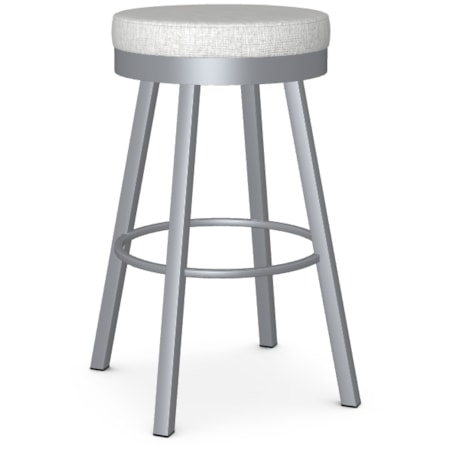 Upholstered Bar Height Swivel Stool