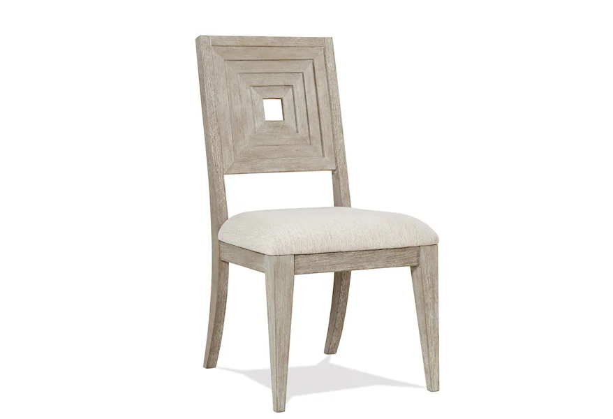 Cascade Uph Wood-Bk Sid Chair 2in by Riverside Furniture at Zak's Home