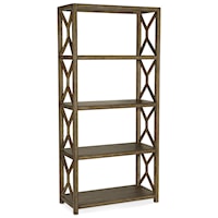 Transitional 4-Shelf Etagere