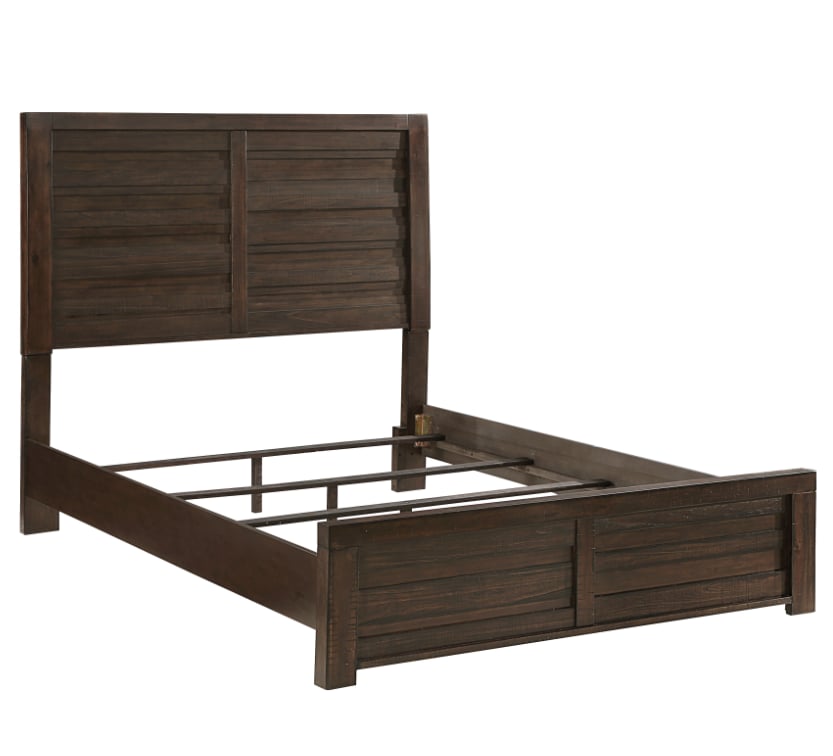 Rustic Full Panel Bed