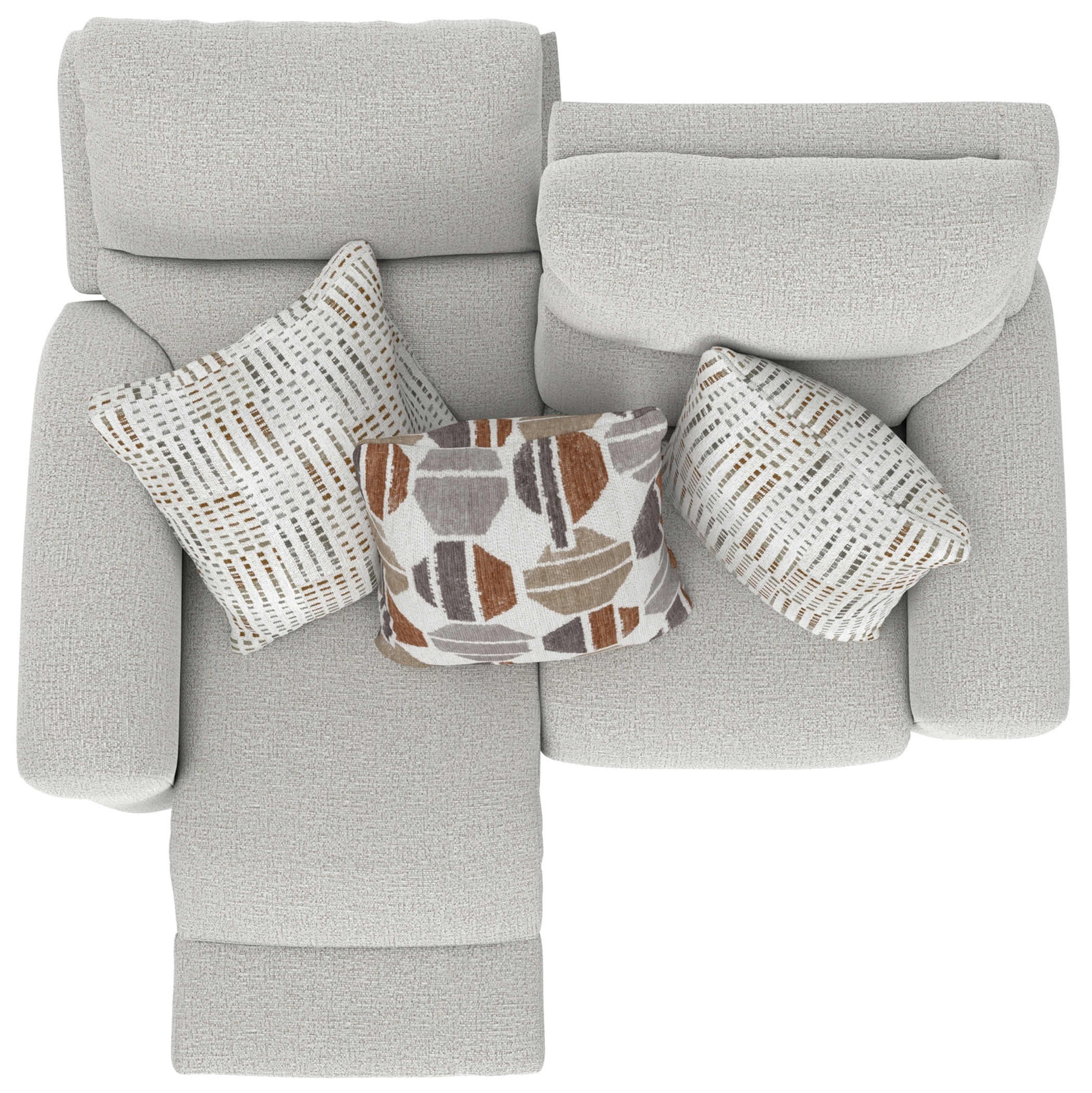 Catnapper Kellen Lay Flat Manual Reclining Loveseat