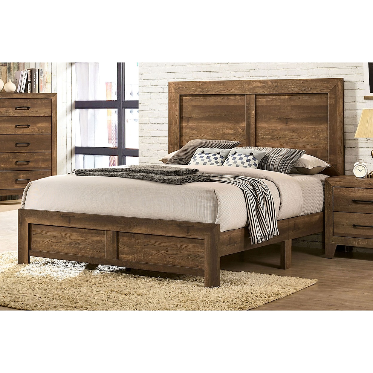 Furniture of America Wentworth Queen Bed