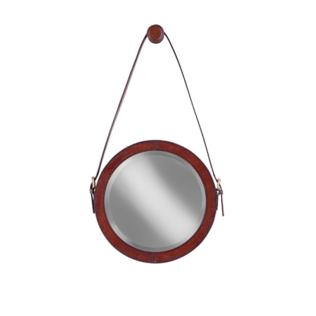 Mirror Trio with Leather Frames