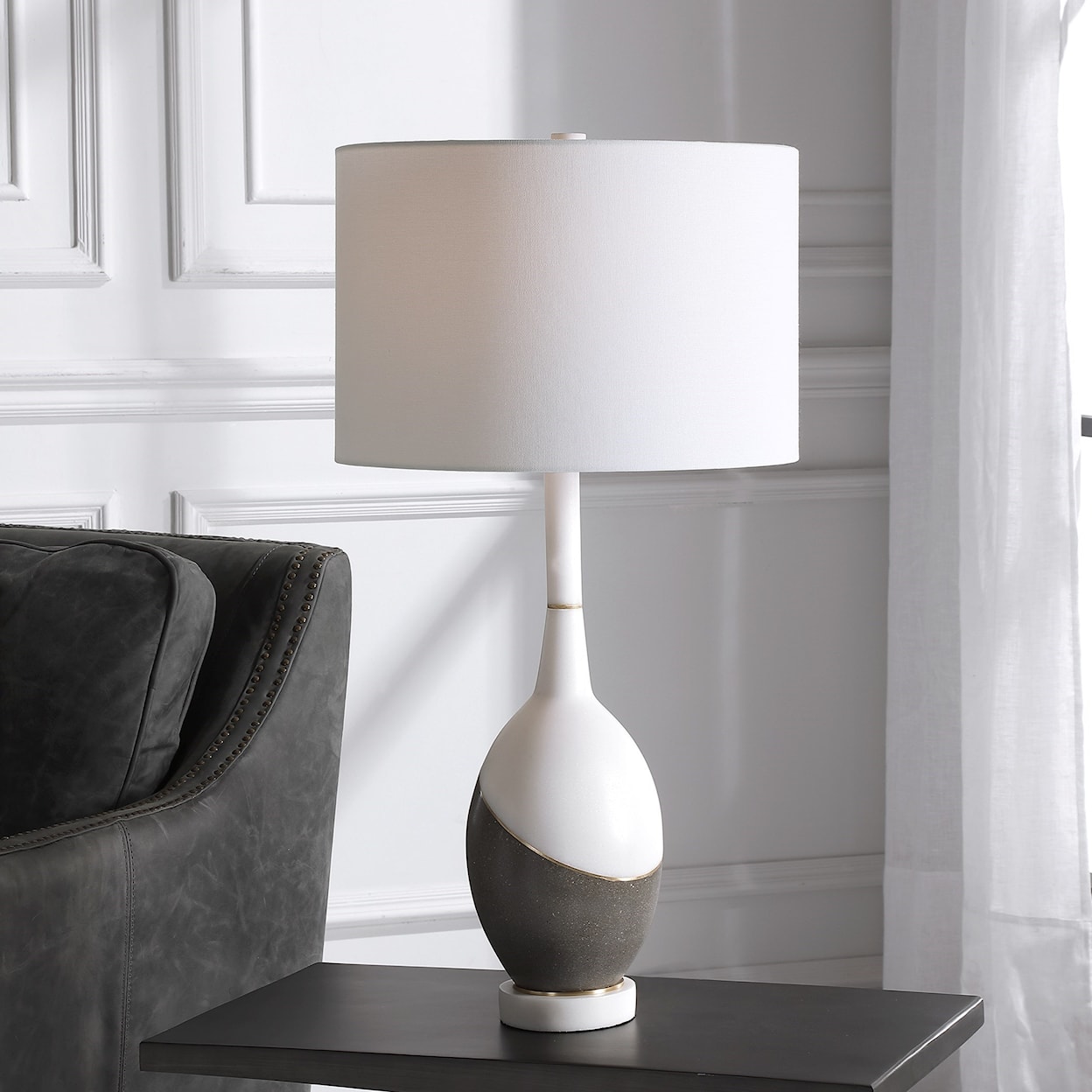 Uttermost Table Lamps Tanali Modern Table Lamp