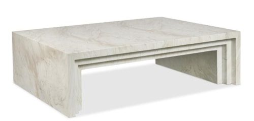 Aries Coffee Table Faux Marble