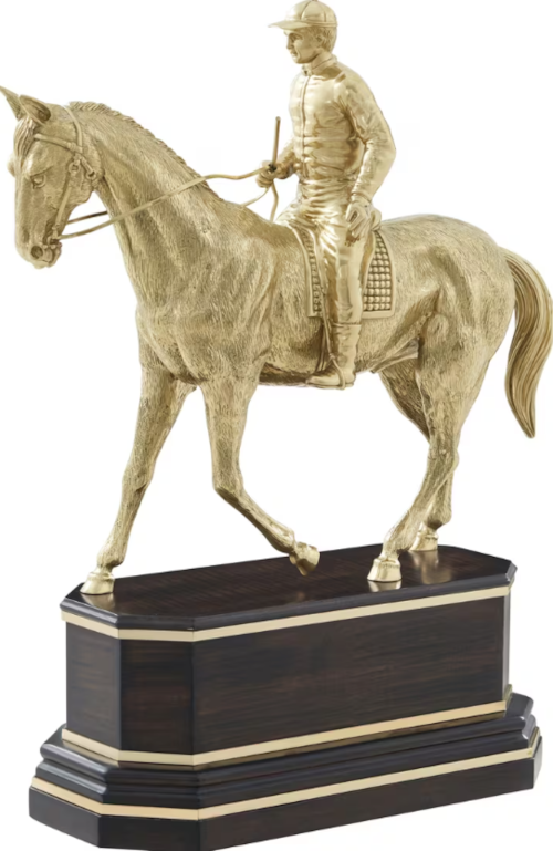 Casual Brass Horse Statue