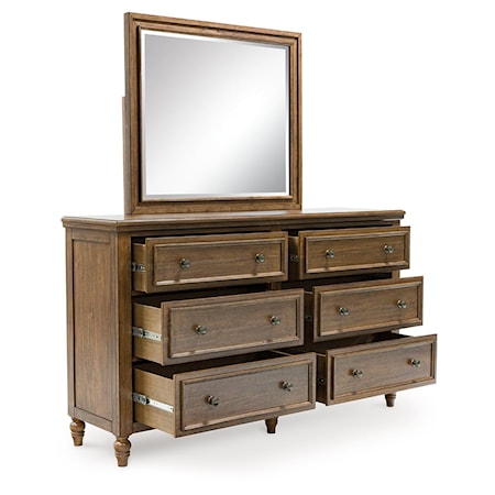 Dresser And Mirror