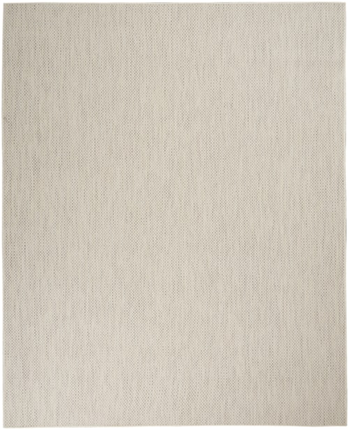 9' x 12' Ivory Silver Rectangle Rug