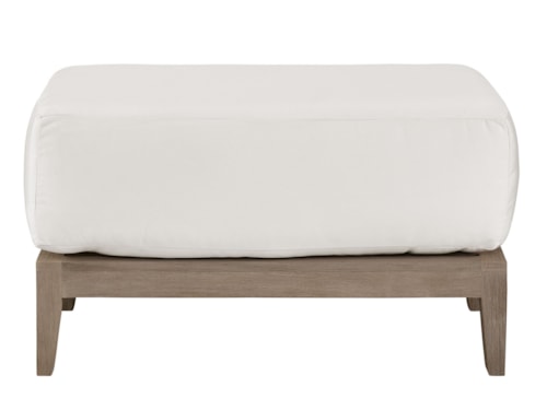 Coastal Outdoor Rectangular Ottoman
