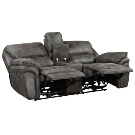 Dual Power Reclining Loveseat