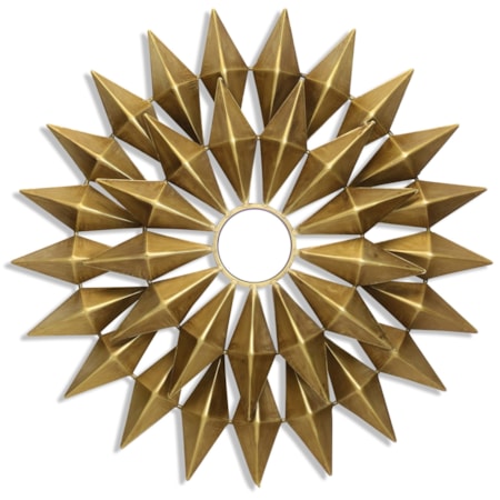 Metal Starburst Wall Art