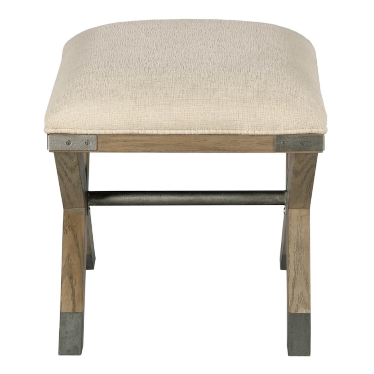 Hammary Crawford Upholstered Stool