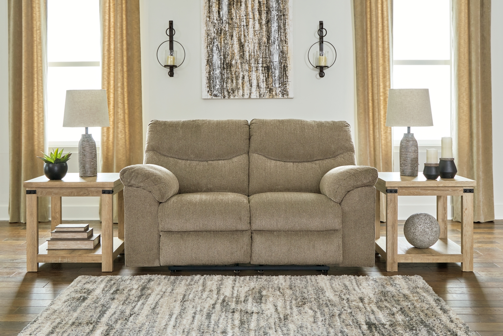 Signature Design by Ashley Alphons Living Room Set