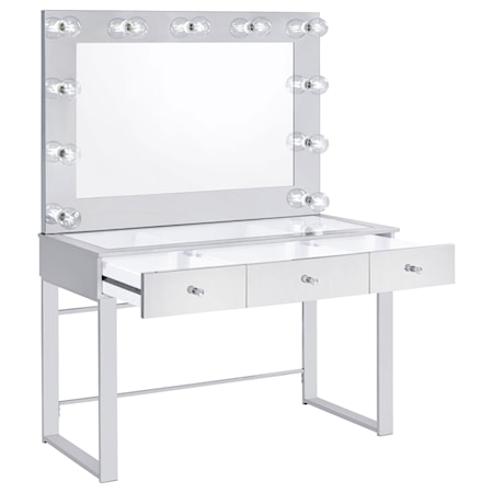 Umbridge 3-drawer Vanity Set w/ Lighting and