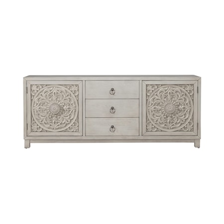 3-Drawer Accent Cabinet