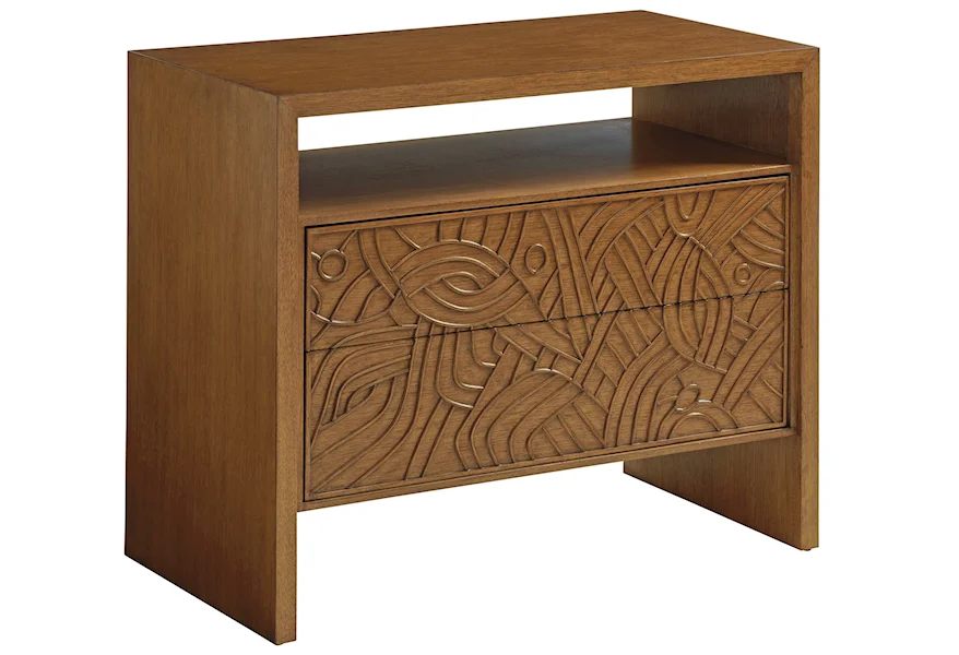 Palm Desert Redlands Nightstand by Tommy Bahama Home at Baer's Furniture
