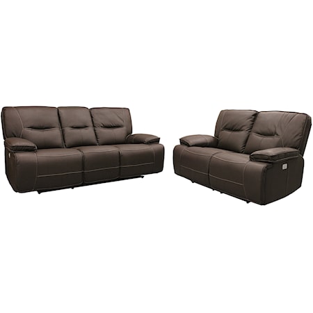 Power Reclining Sofa And Loveseat