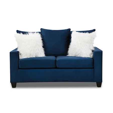 Casual Contemporary Loveseat