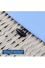 Modway Conway Sunbrella® Outdoor Patio Wicker Rattan Ottoman