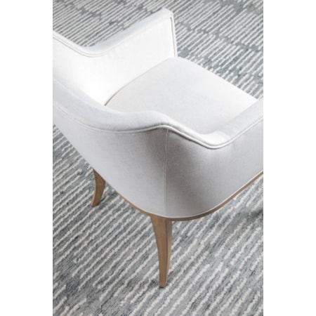 Upholstered Dining Arm Chair