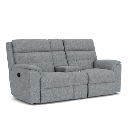 Reclining Loveseat with Console