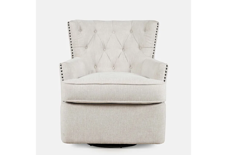 Bryson Swivel Accent Chair by Jofran at VanDrie Home Furnishings