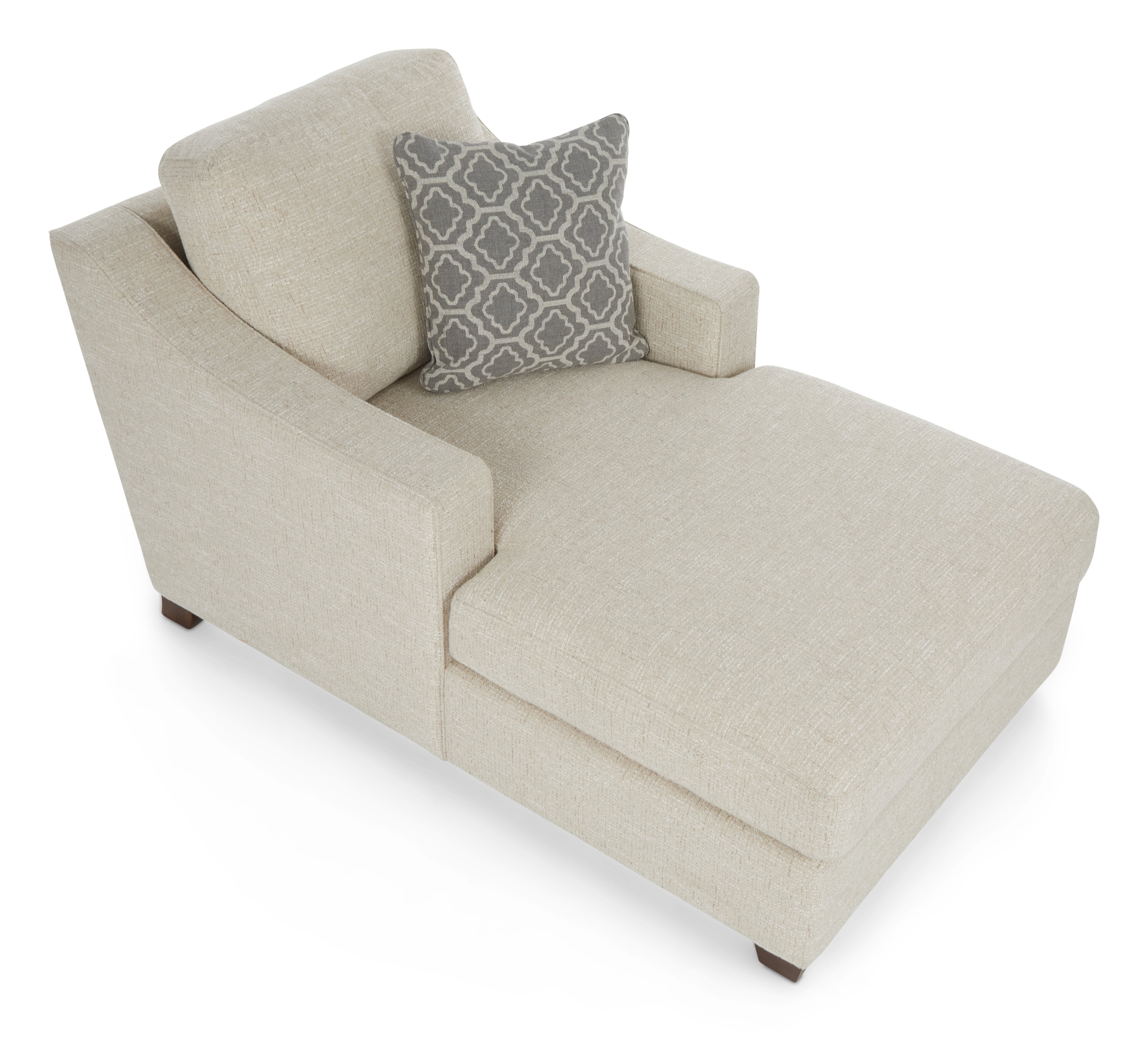 2-Arm Chaise w/ Storage