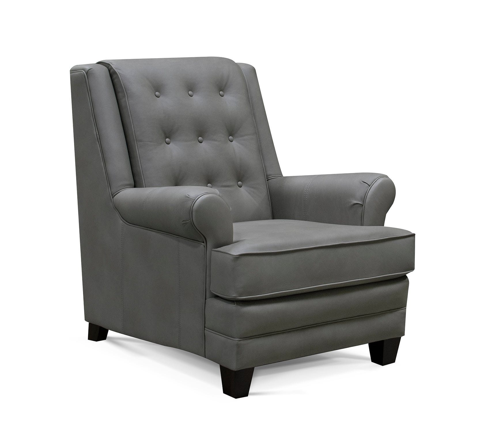Dimensions 2080AL Series 2084AL 9073 Transitional Leather Accent Chair