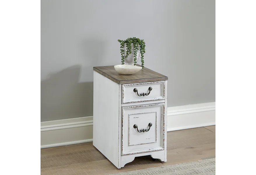Magnolia Manor Mobile File Cabinet  by Liberty Furniture at VanDrie Home Furnishings