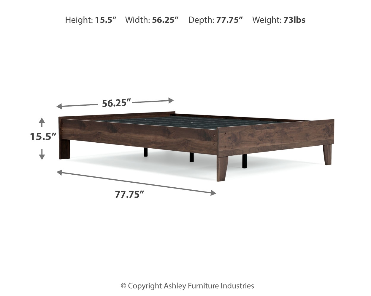 Signature Design by Ashley Calverson Full Platform Bed