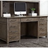 Liberty Furniture Sonoma Road 7-Drawer Double Pedestal Desk