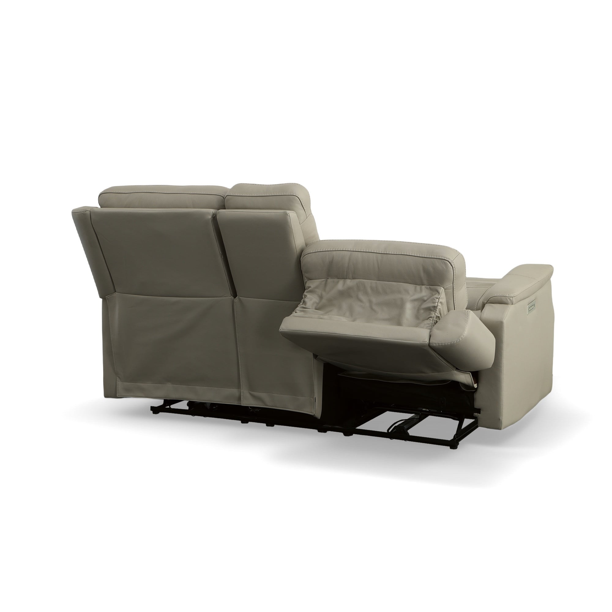 Flexsteel Easton 219160 Power Reclining Console Loveseat With Power ...