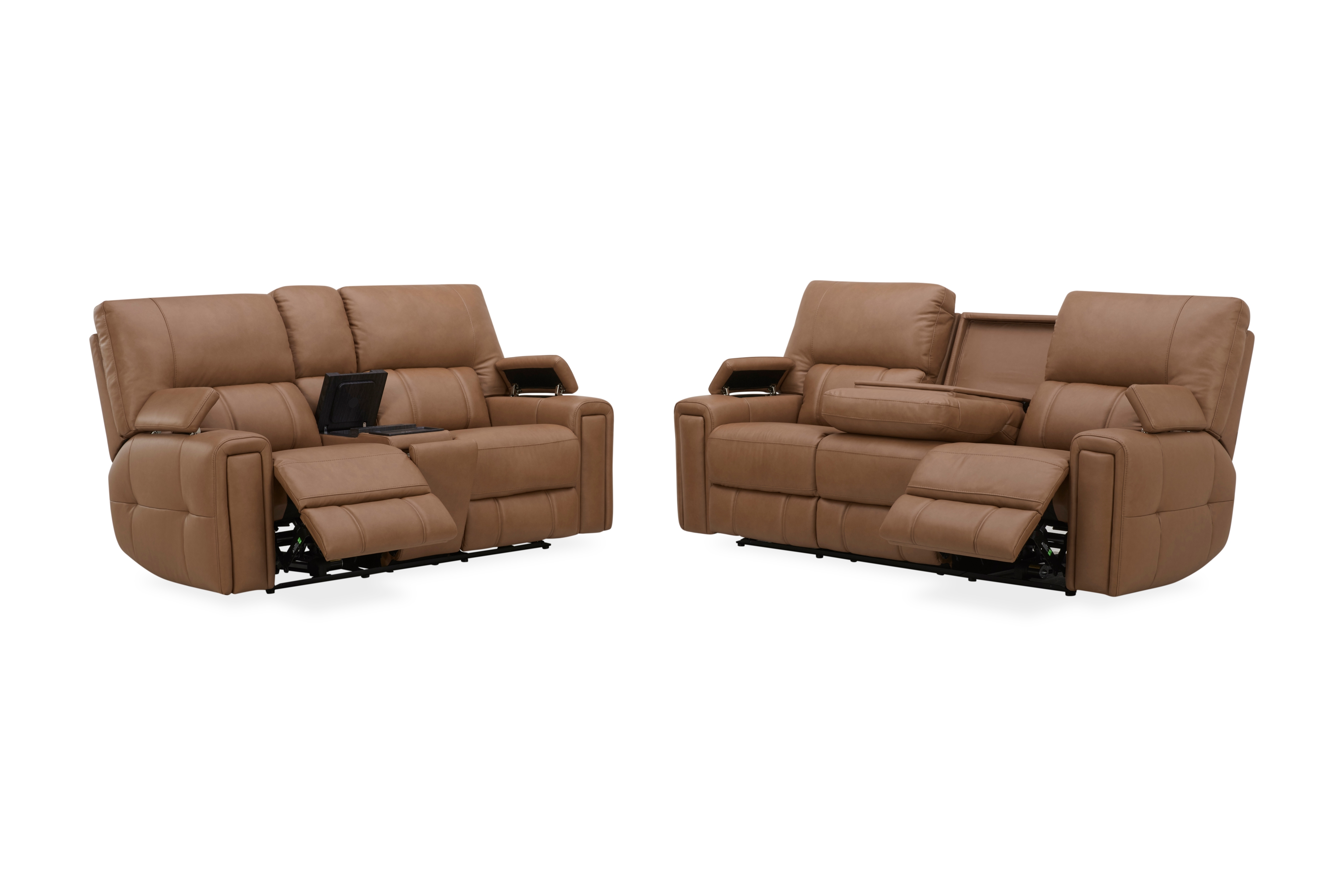 Triple Power Sofa W/ Power Drop Down Table