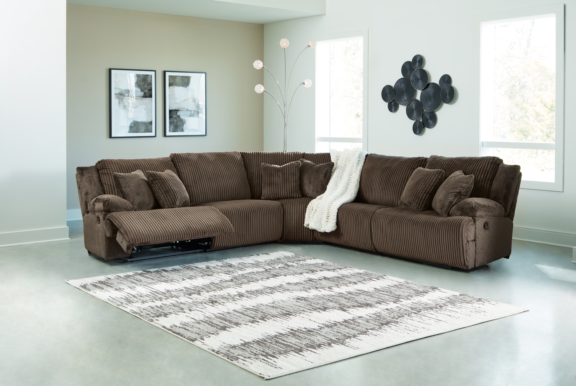 5-Piece Reclining Sectional