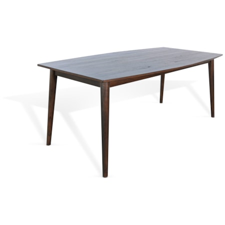 Mid-century Wood Dining Table