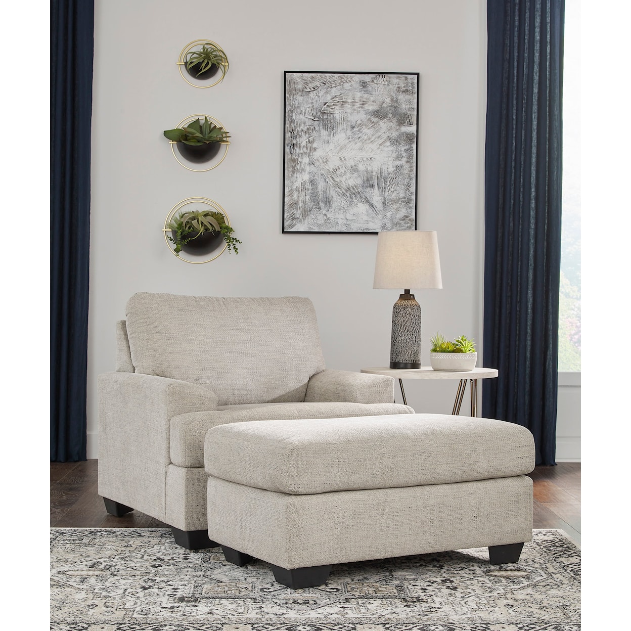 Ashley Furniture Signature Design Vayda Ottoman