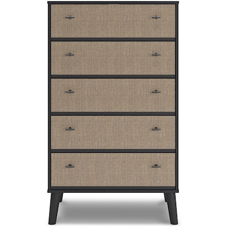 Contemporary 5-Drawer Chest