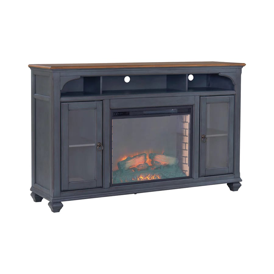 66" Fireplace TV Stand