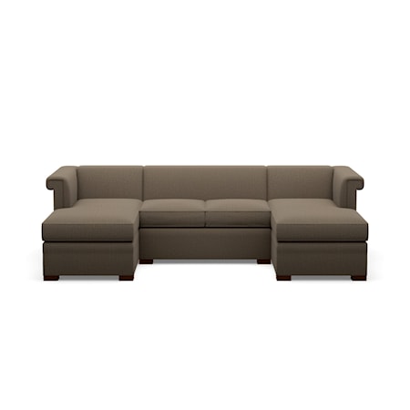 3-Piece Chaise Sectional Sofa