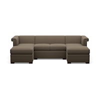 Chesterfield 3-Piece Chaise Sectional Sofa