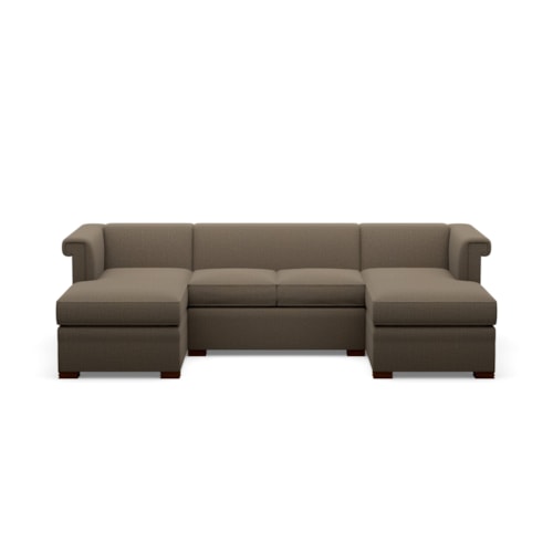 Chesterfield 3-Piece Chaise Sectional Sofa