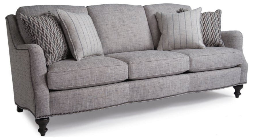 Sofa with Turned Legs