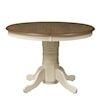 Liberty Furniture Springfield Dining 5-Piece Round Pedestal Table Dining Set